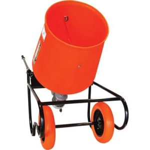 Concrete Mixer, Wheelbarrow, 3.5 Cu. Ft.