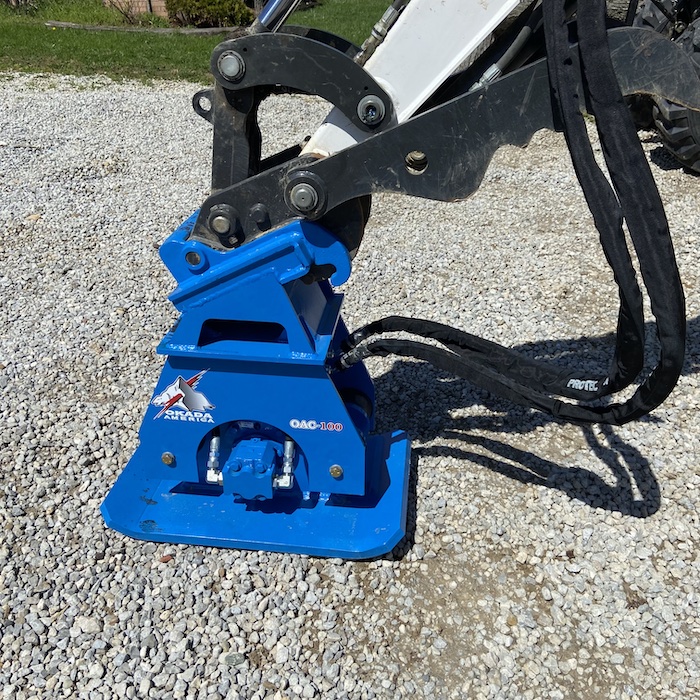 Hydraulic Compactor Plate (For 8K-12K Excavators)