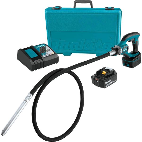 Makita 18V Cordless Concrete Vibrator Kit