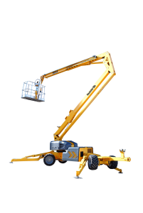 Boom Lift, 55/61 Ft, Articulating &#8211; Drivable