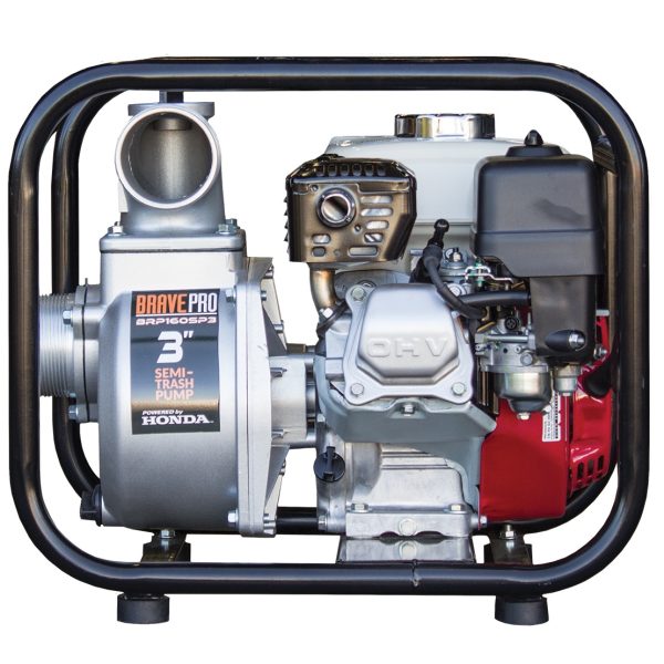 BravePro Semi-Trash 3 in. Water Pump