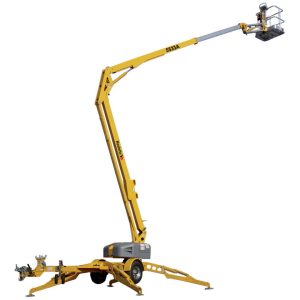 Boom Lift, 55/61 Ft, Articulating &#8211; Towable, Battery