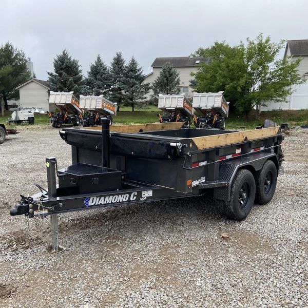 Diamond C 10,000lb GVWR Dump Trailer