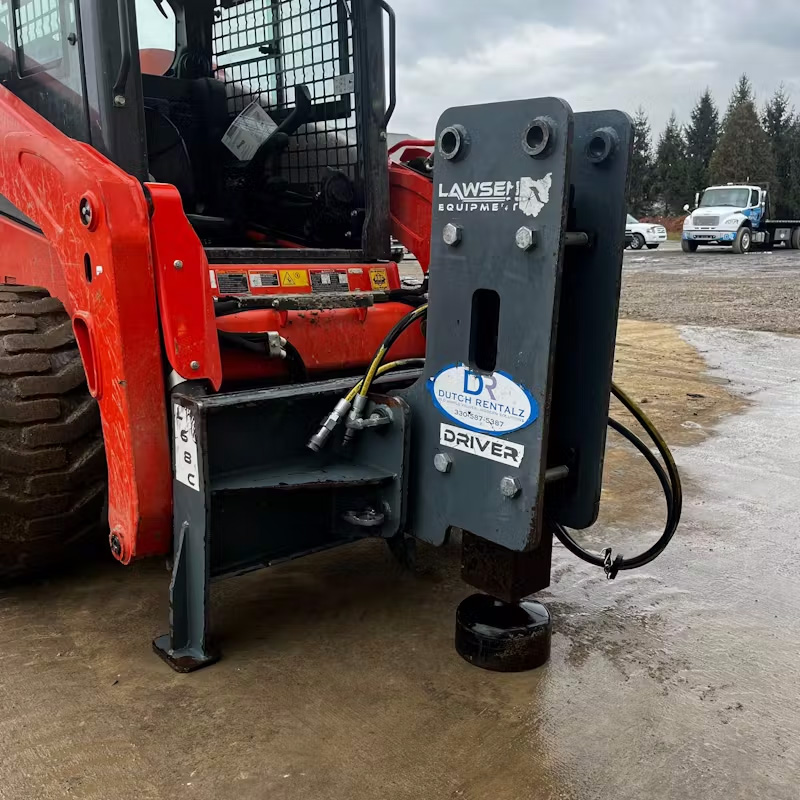 Post Pounder for Skid Steer